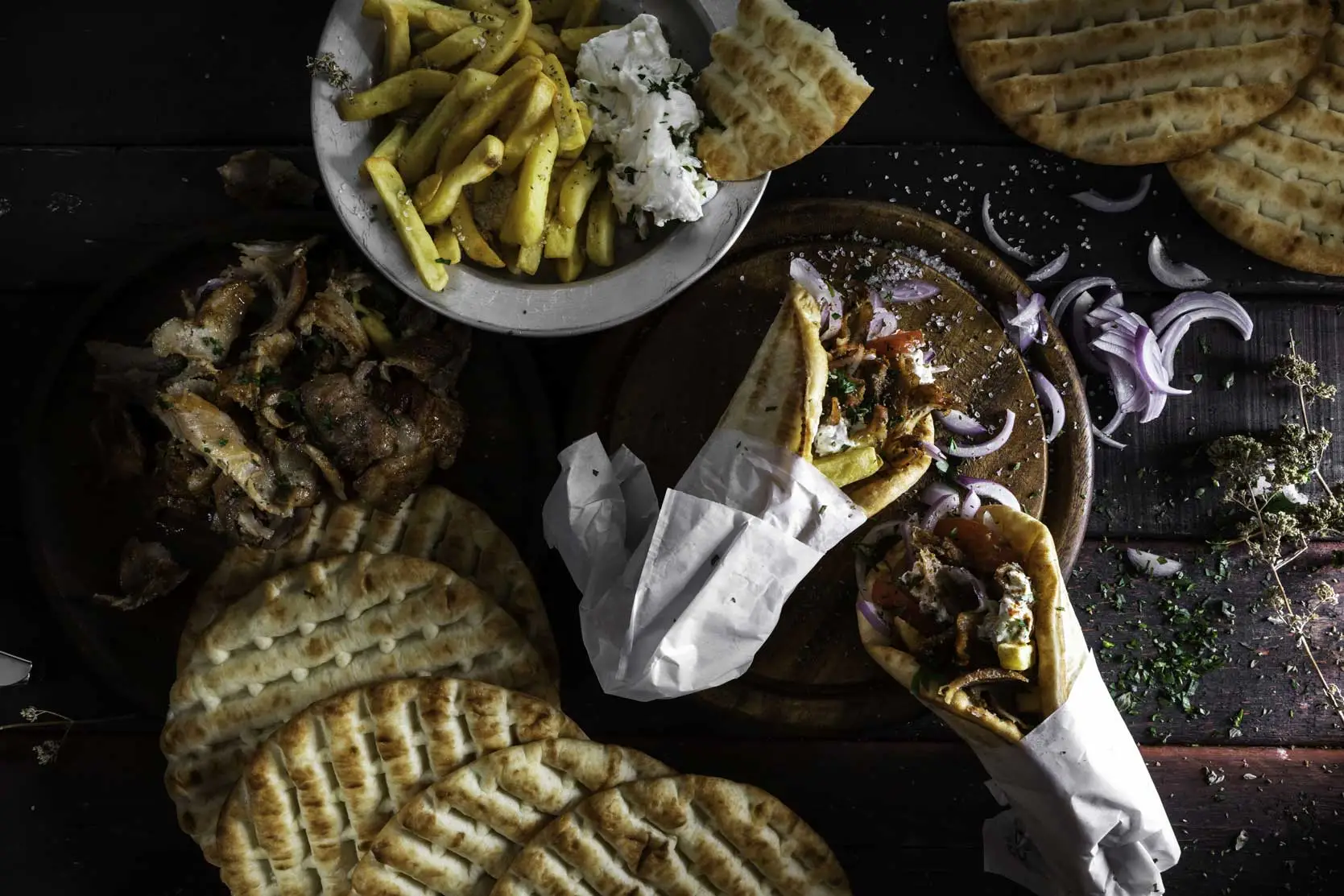 pita greca tipica per ristoranti